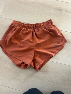 Nike Women's Burnt Orange Athletic Shorts